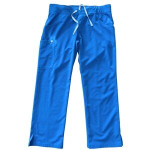 Figs Womens Scrub Pants L/P Technical Collection Scrub Pants Blue